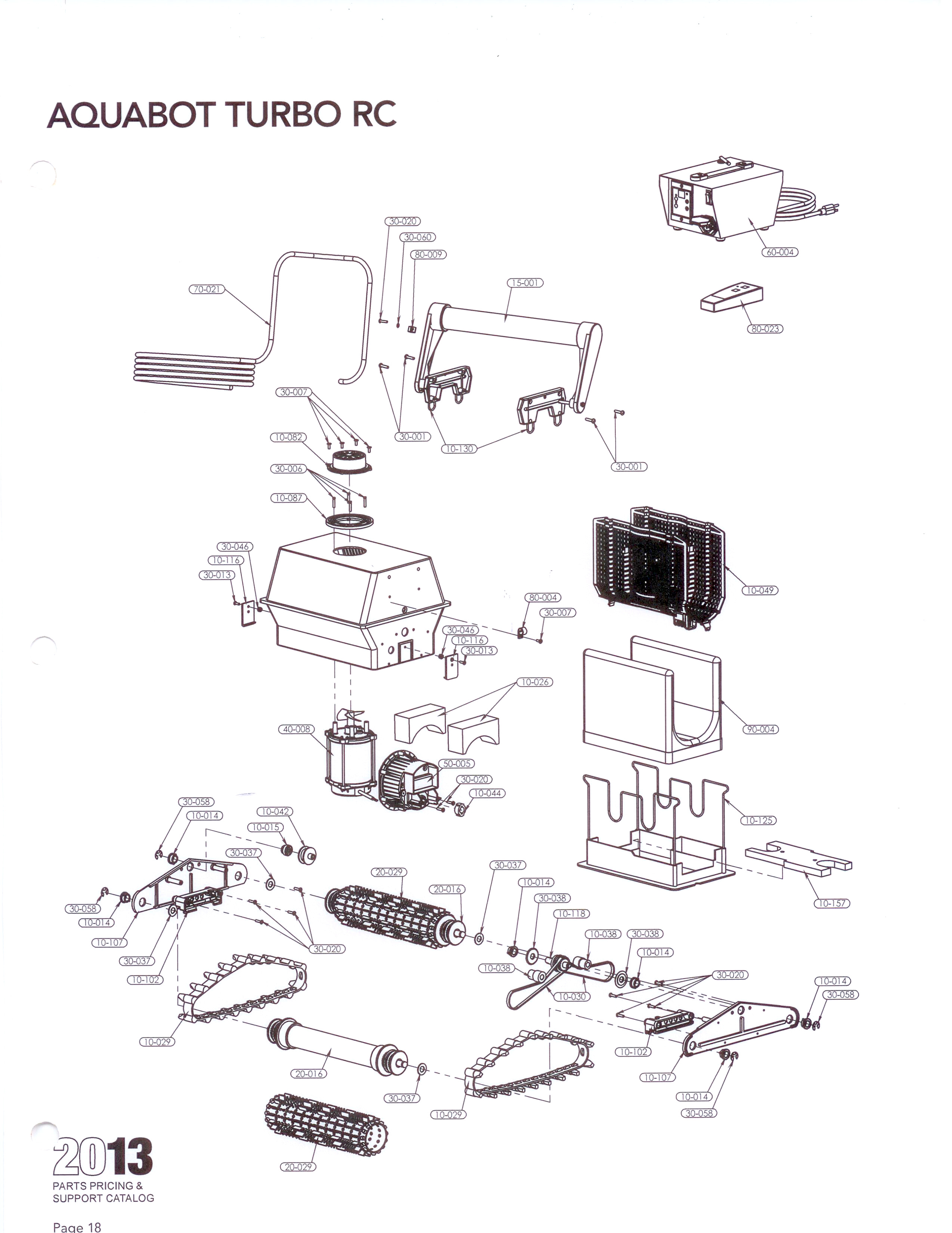 Parts by Cleaner Aquabot Turbo RC Aquabot Parts Aqua Products